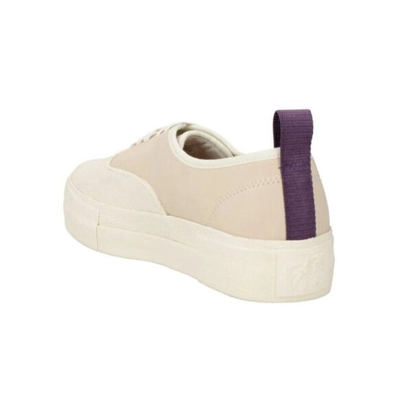 Eytys Mother of Galosch Low Top Suede Sneaker 38 7.5 Natural Shoes - Picture 14 of 14